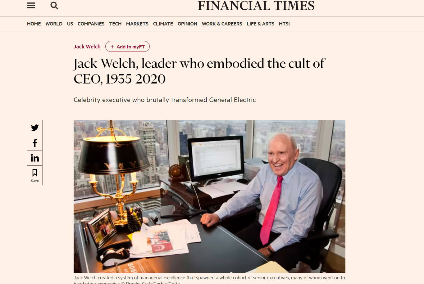 Jack Welch Fin